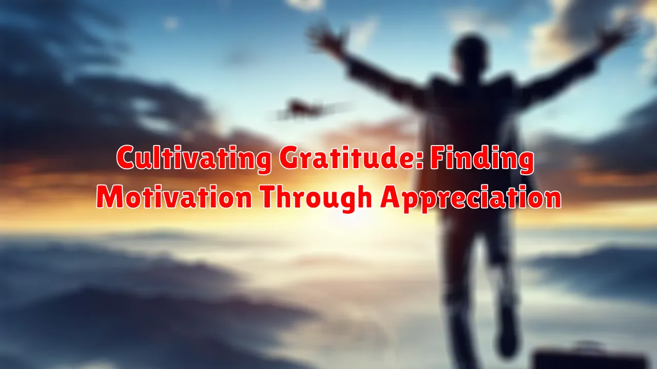 Cultivating Gratitude: Finding Motivation Through Appreciation
